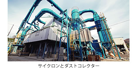 サイクロンとダストコレクター